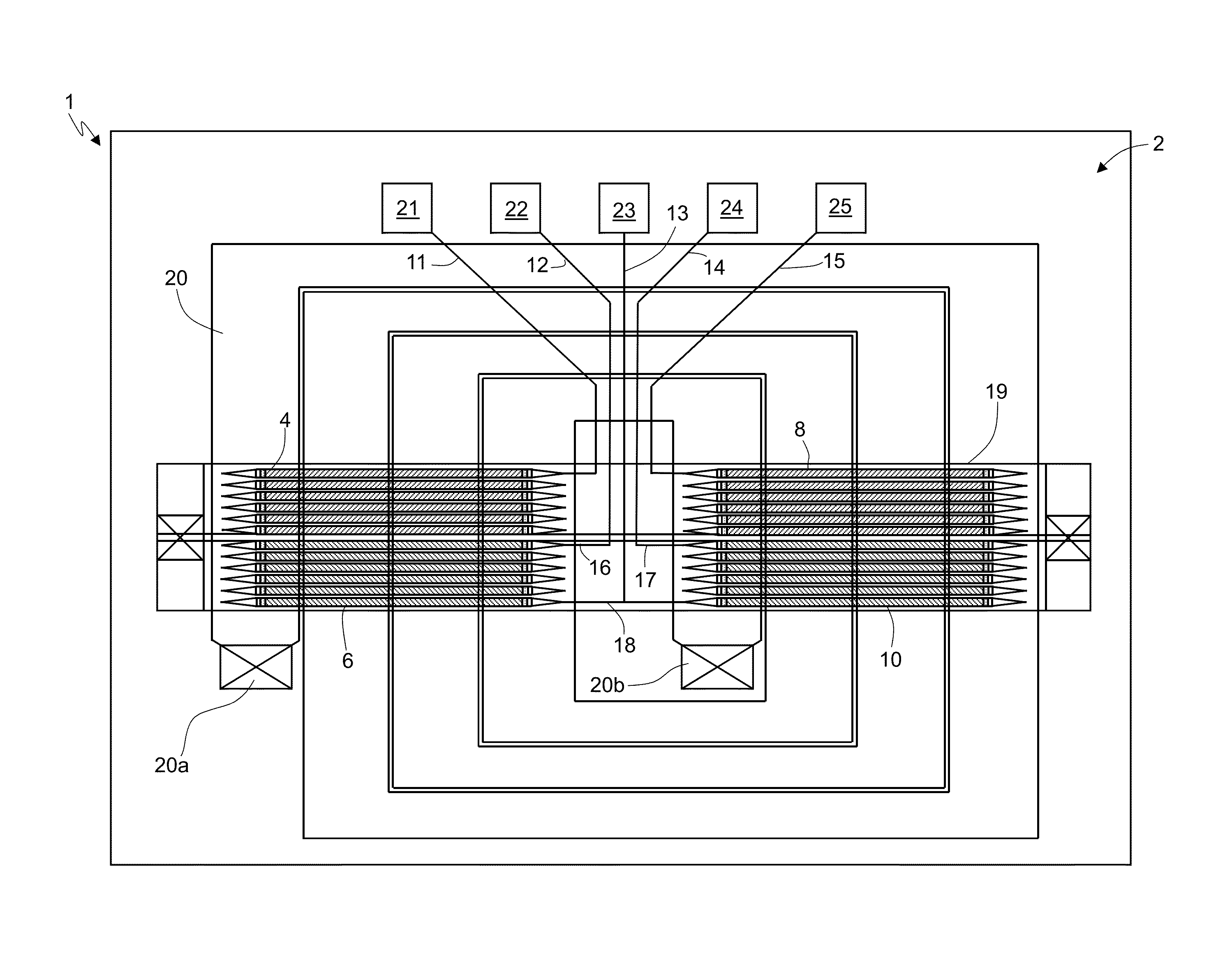 Integrated multilayer magnetoresistive sensor and manufacturing method thereof