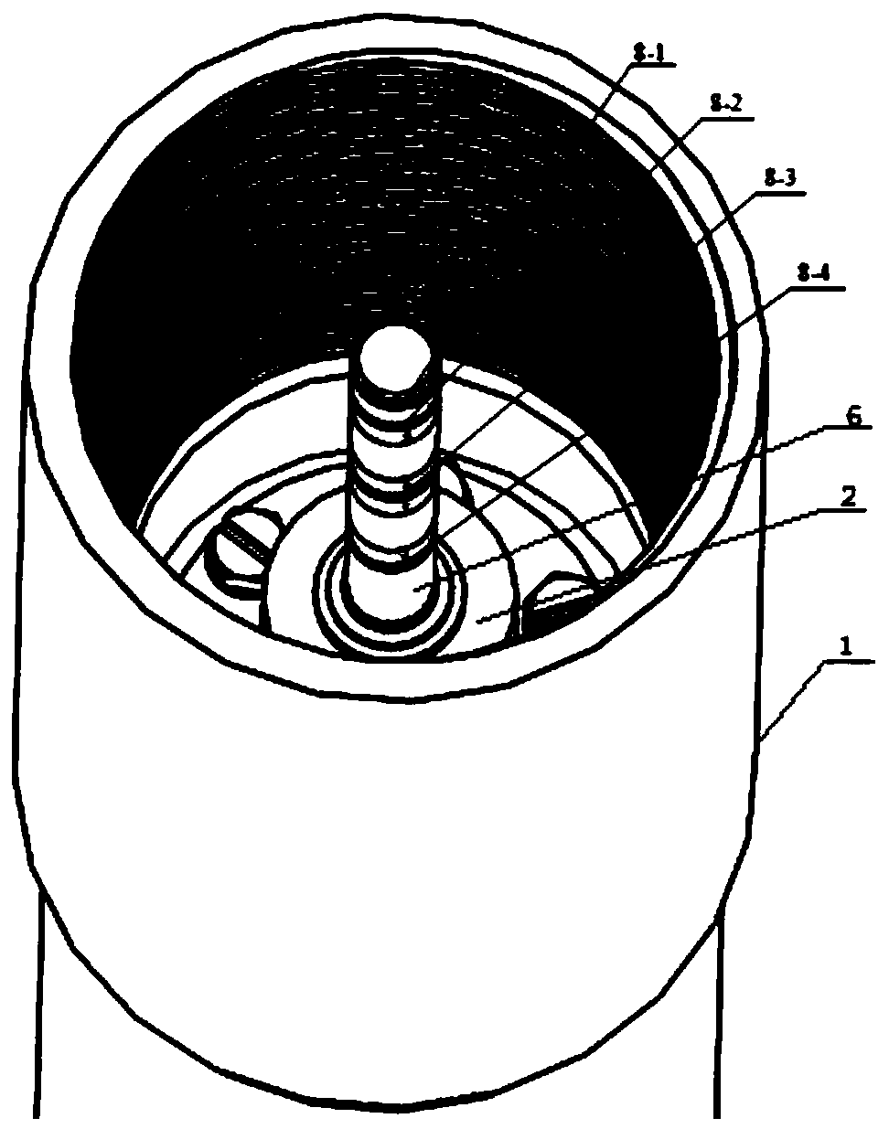 An electric drill joint structure