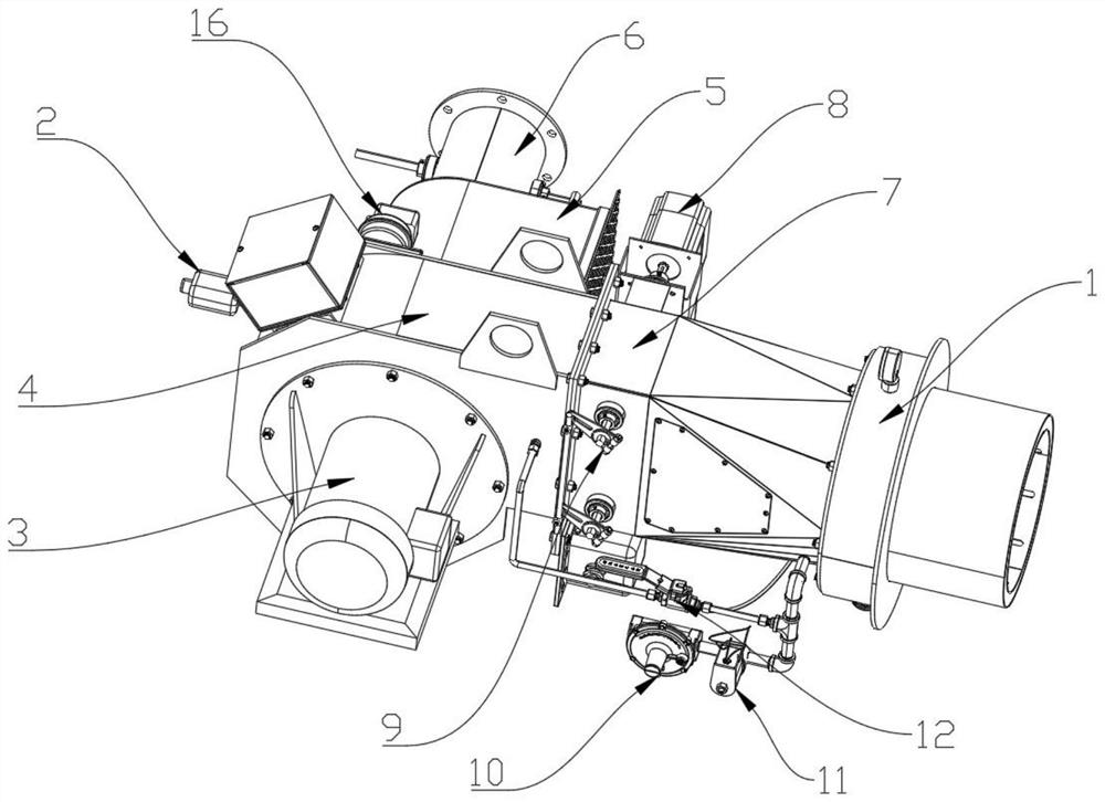 Combustor for smelting process