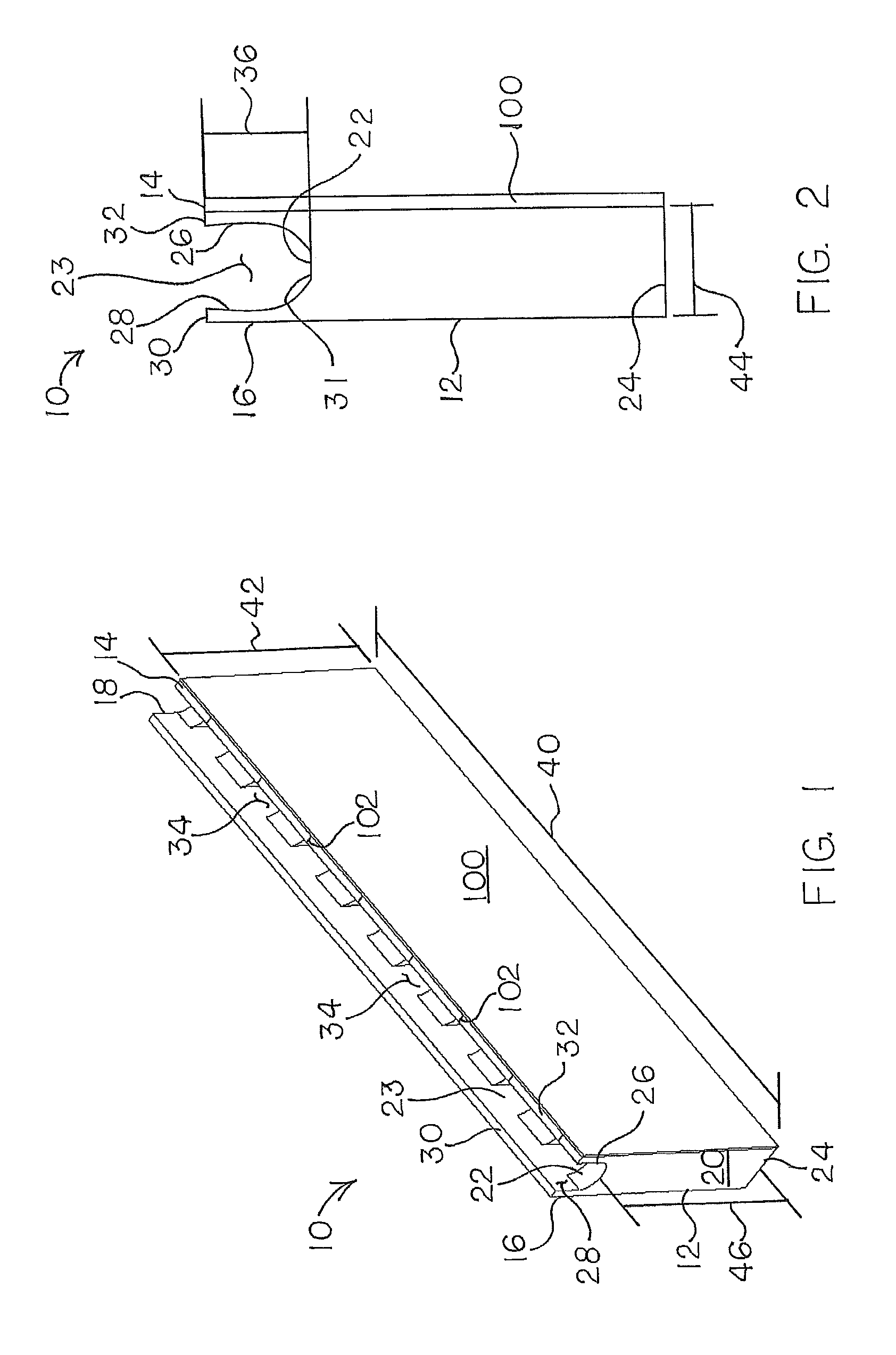 Insulated concrete form