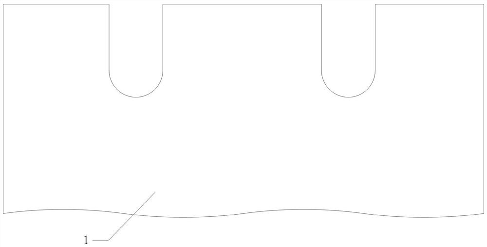 A process method for improving the performance of trench mos structure schottky diode