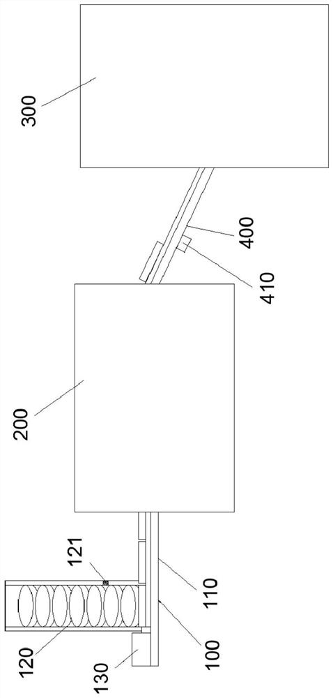 A kind of forging equipment of gas burner head assembly