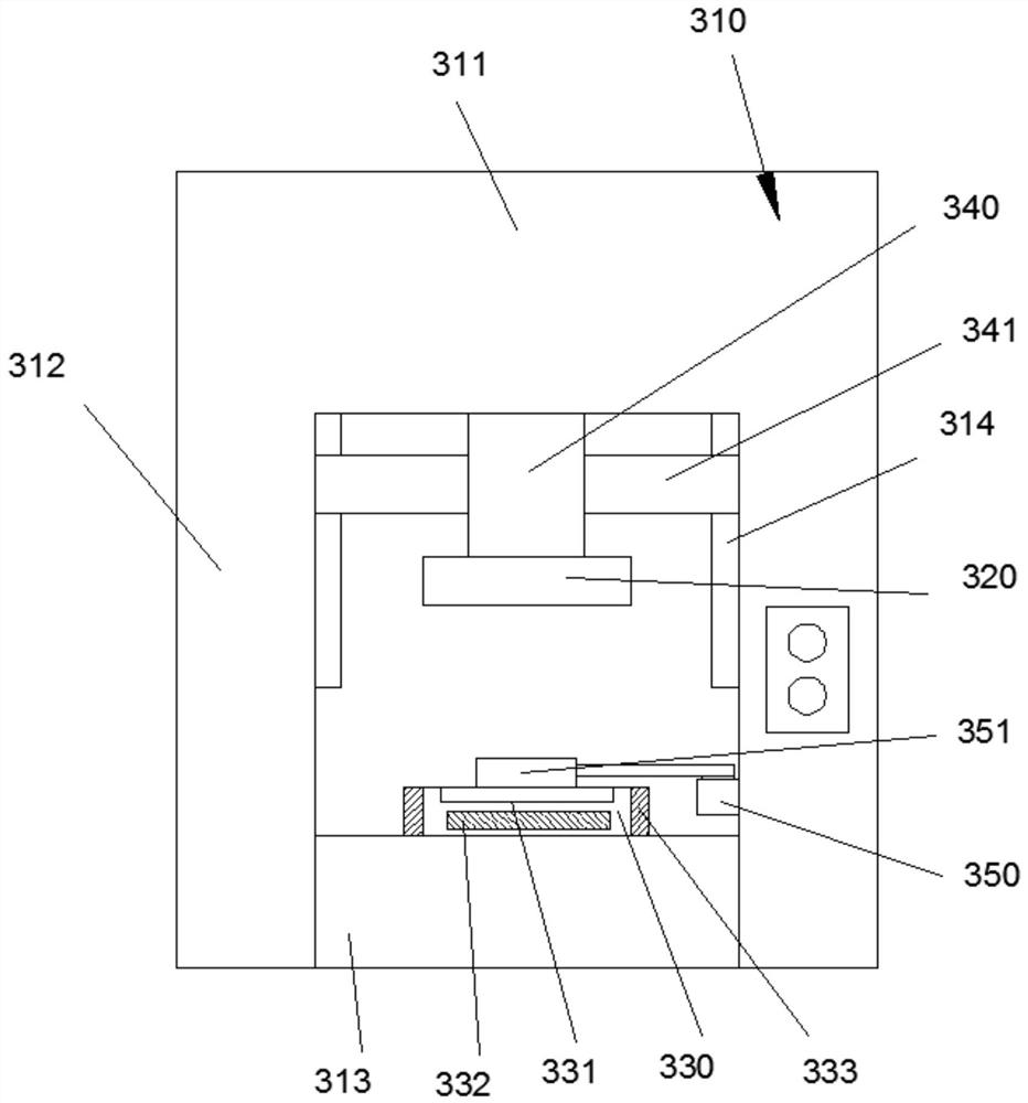 A kind of forging equipment of gas burner head assembly