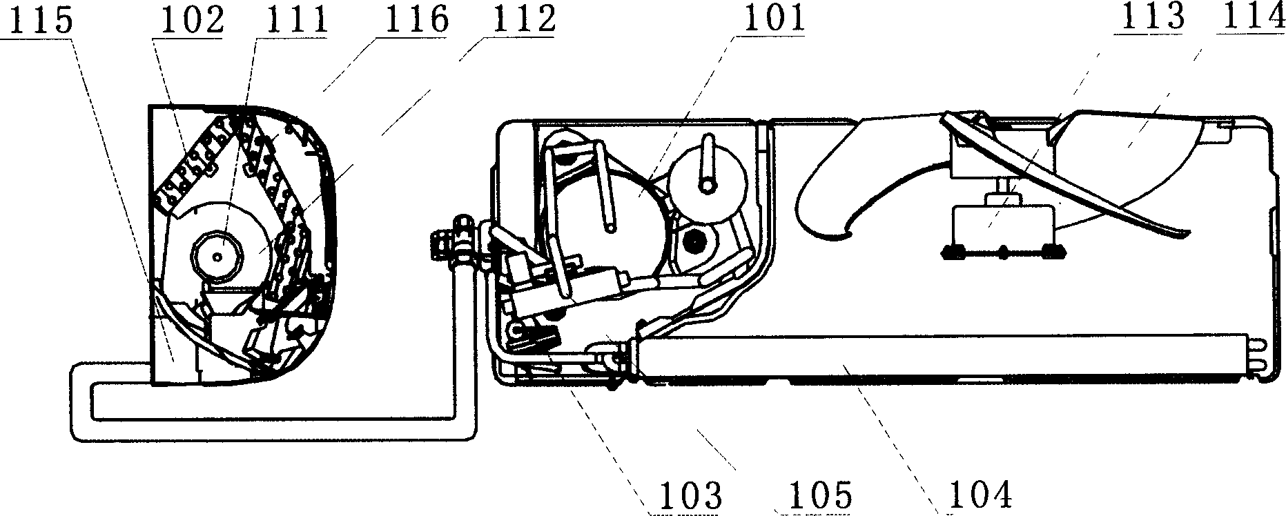 Refrigerating-heating air conditioner with low-temperature heat production function and control method therefor