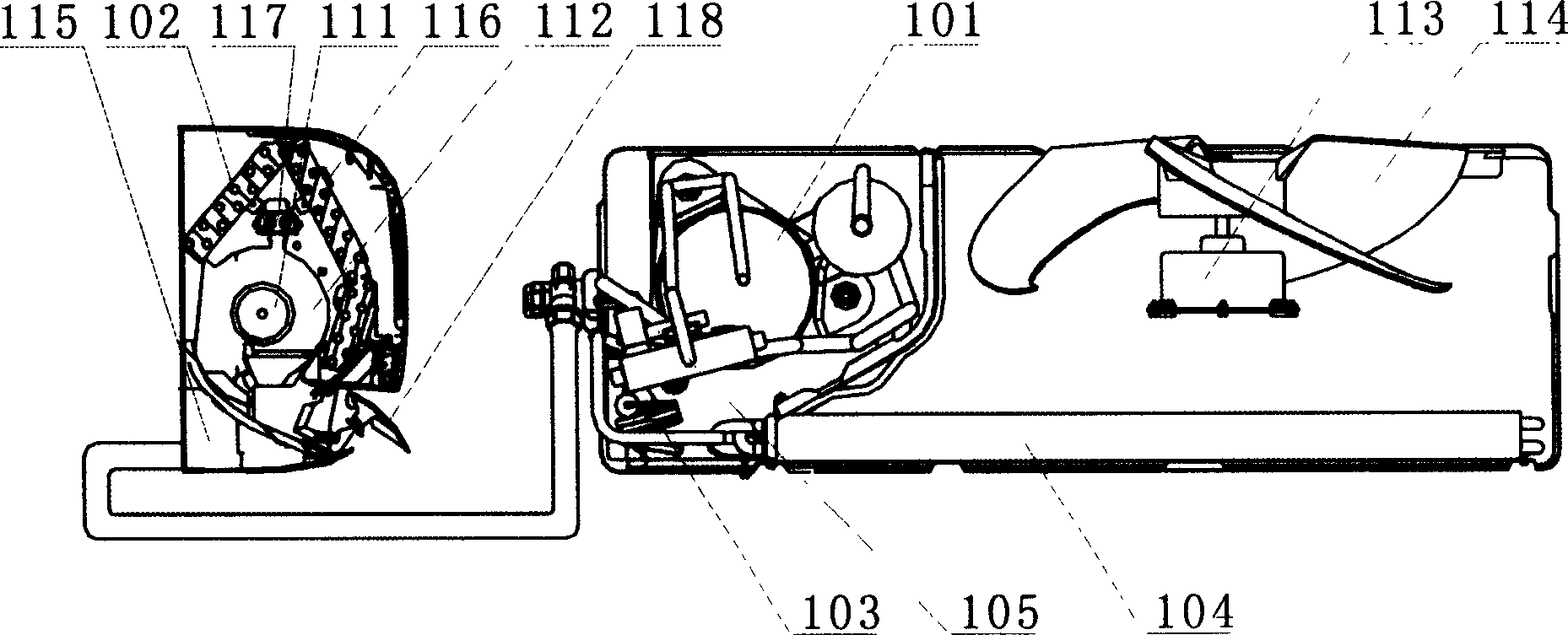 Refrigerating-heating air conditioner with low-temperature heat production function and control method therefor