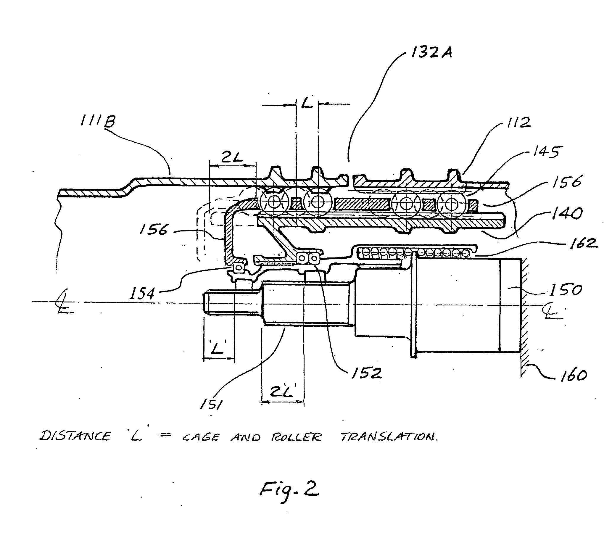 Separable under load shaft coupling