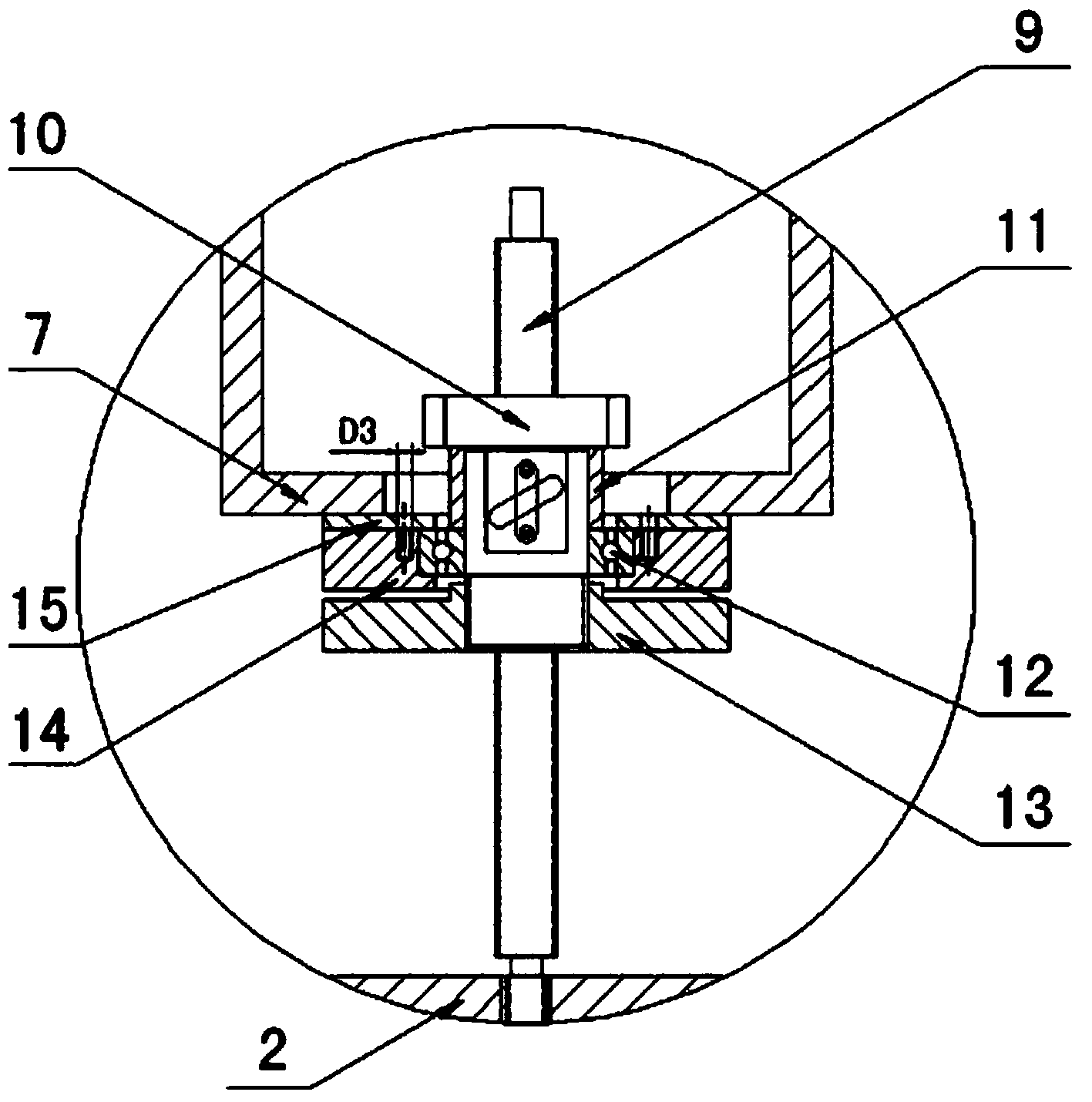 Vehicle bumper with buffer energy storage function