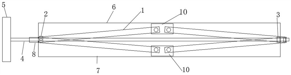 Circuit breaker loop DC resistance auxiliary test tool and method