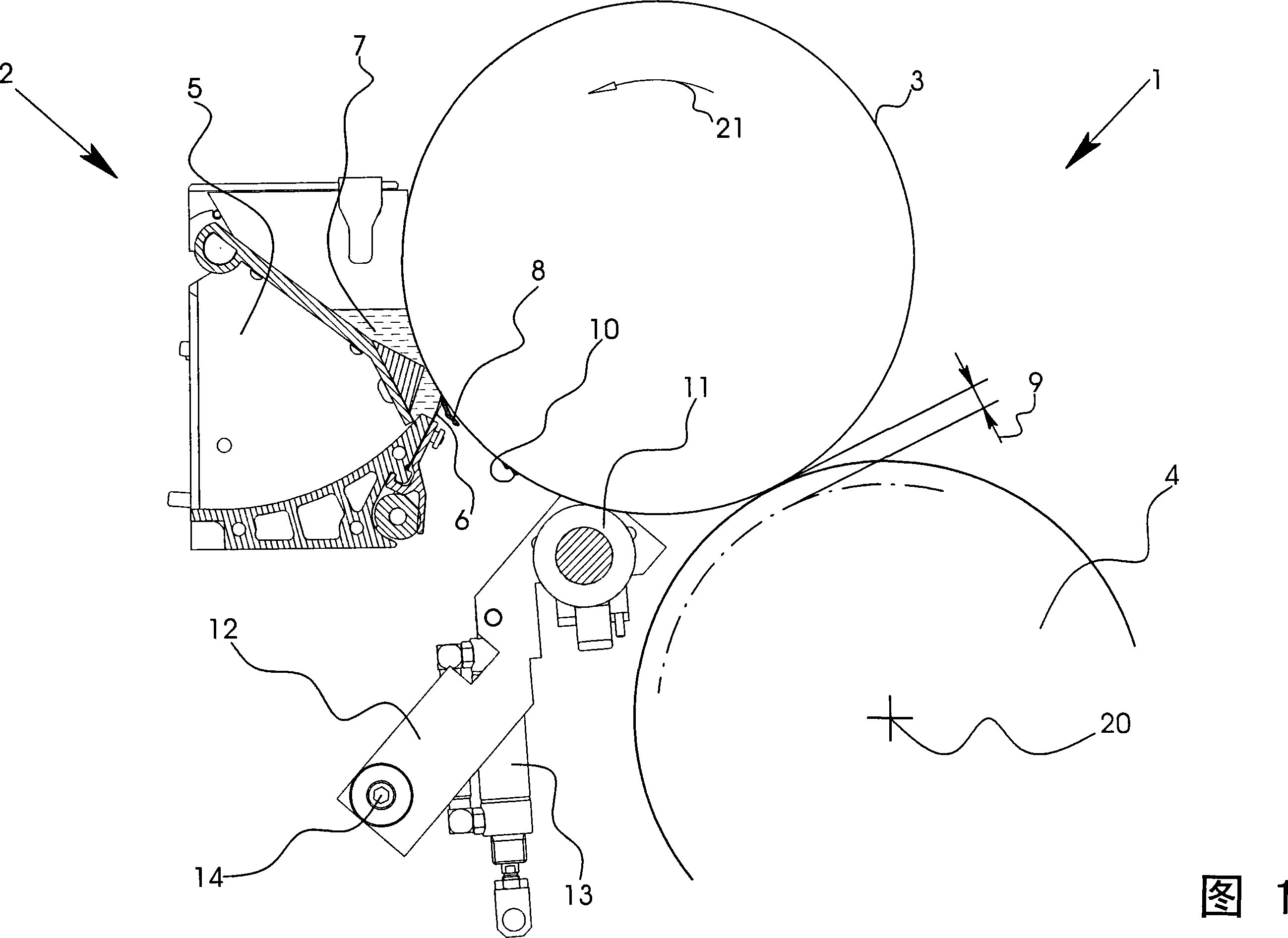 Method for operating an anilox printing unit