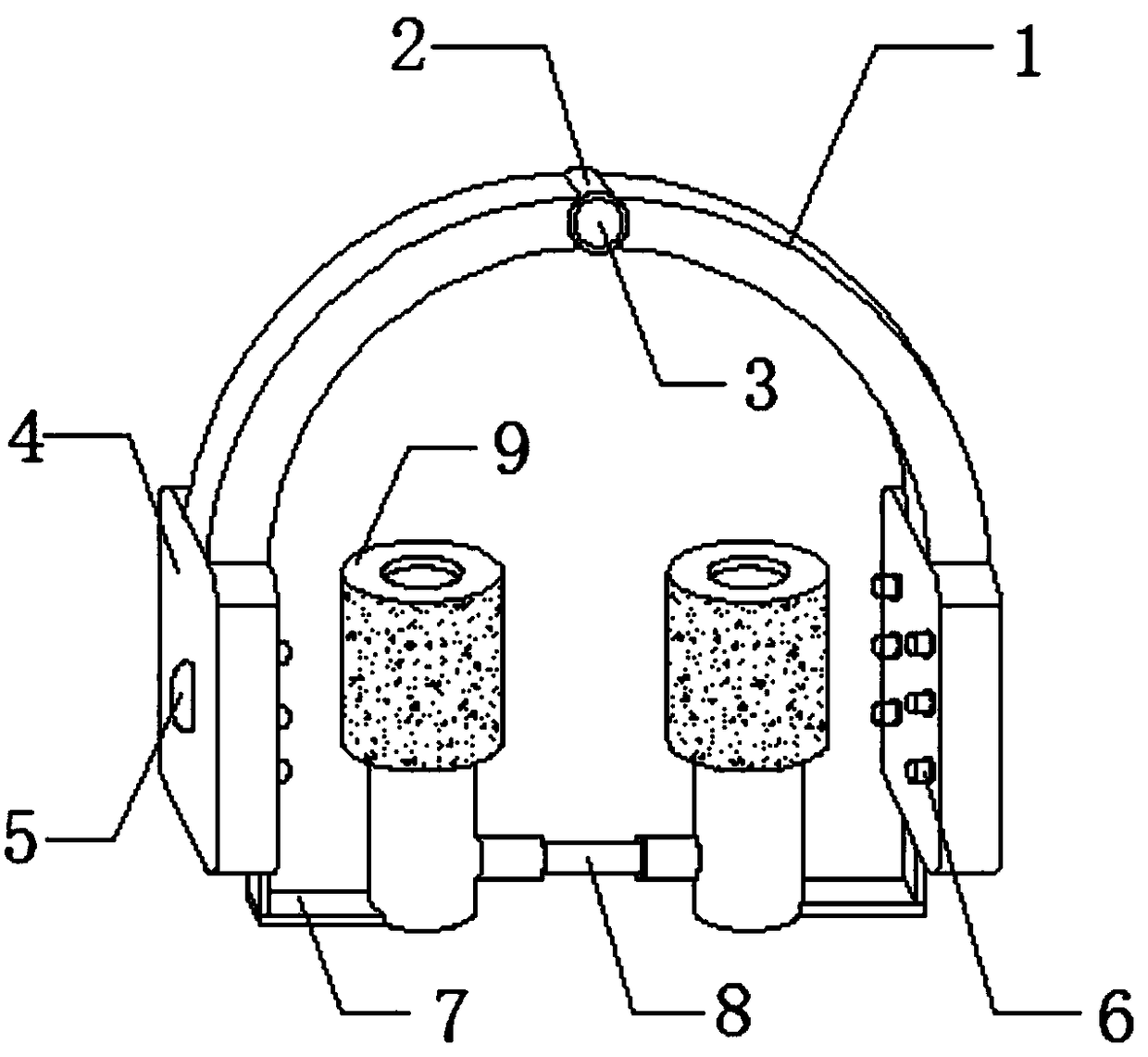 Orthopedic device for correcting noses