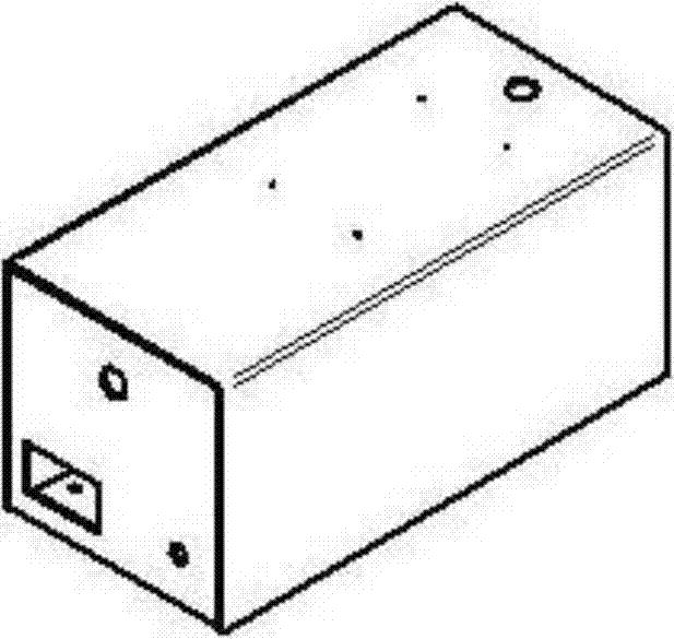 LED (light-emitting diode) light source mechanism for curing UV (ultraviolet) side of touch screen