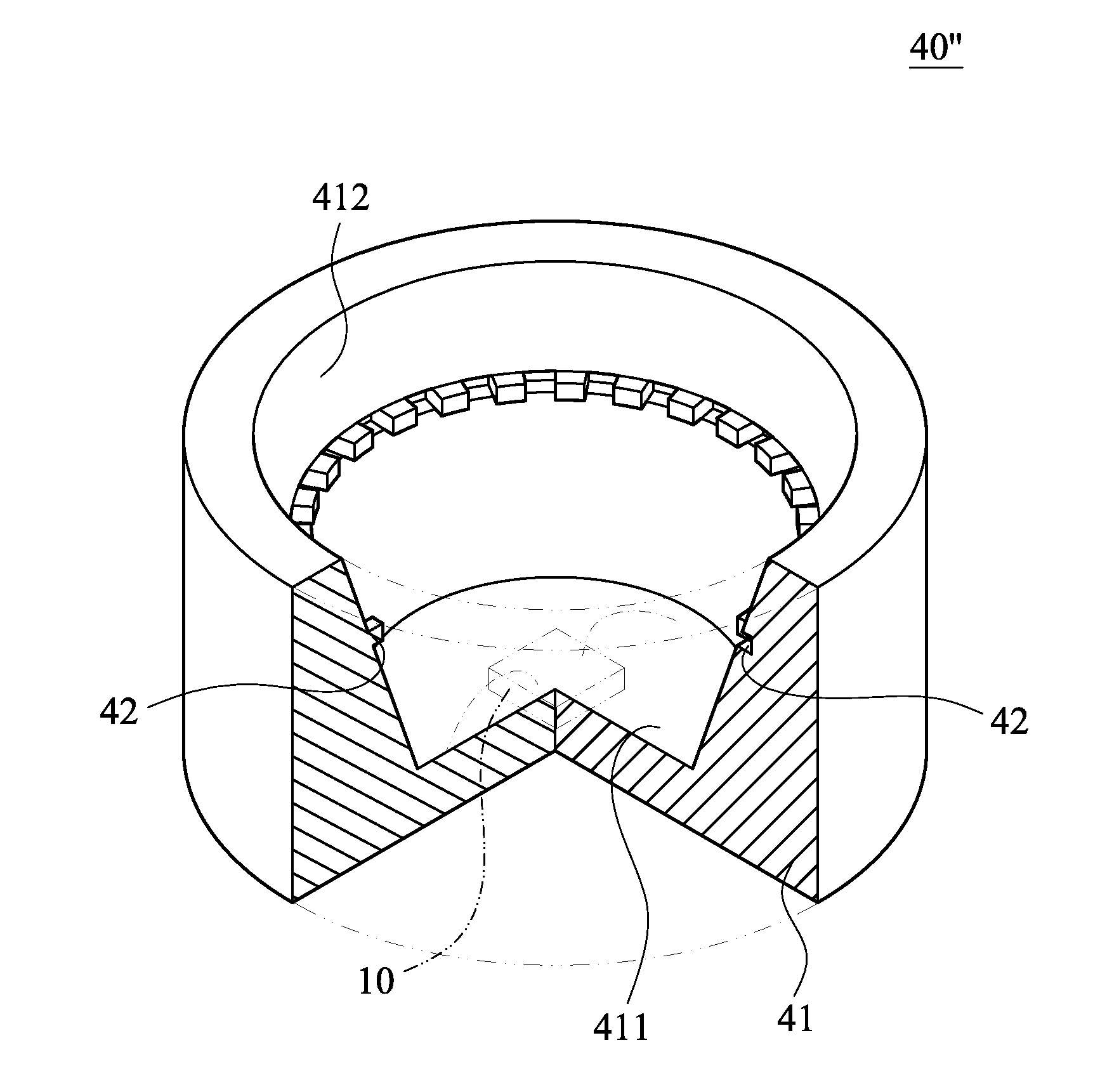 Halation-Free Light-Emitting Diode Holder