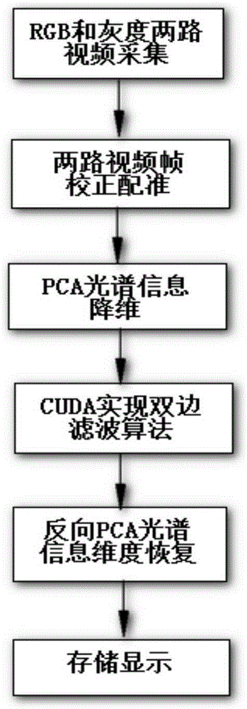 Embedded high-space and high-spectral resolution video acquisition system