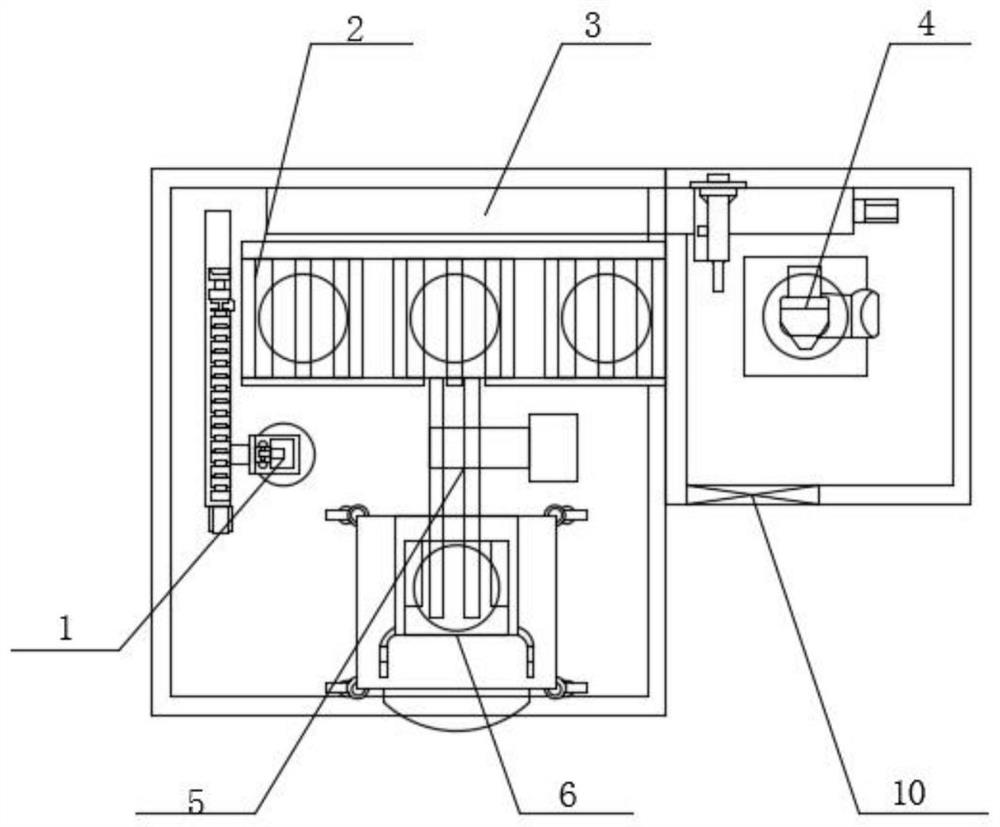 Full-automatic intelligent deburring machine