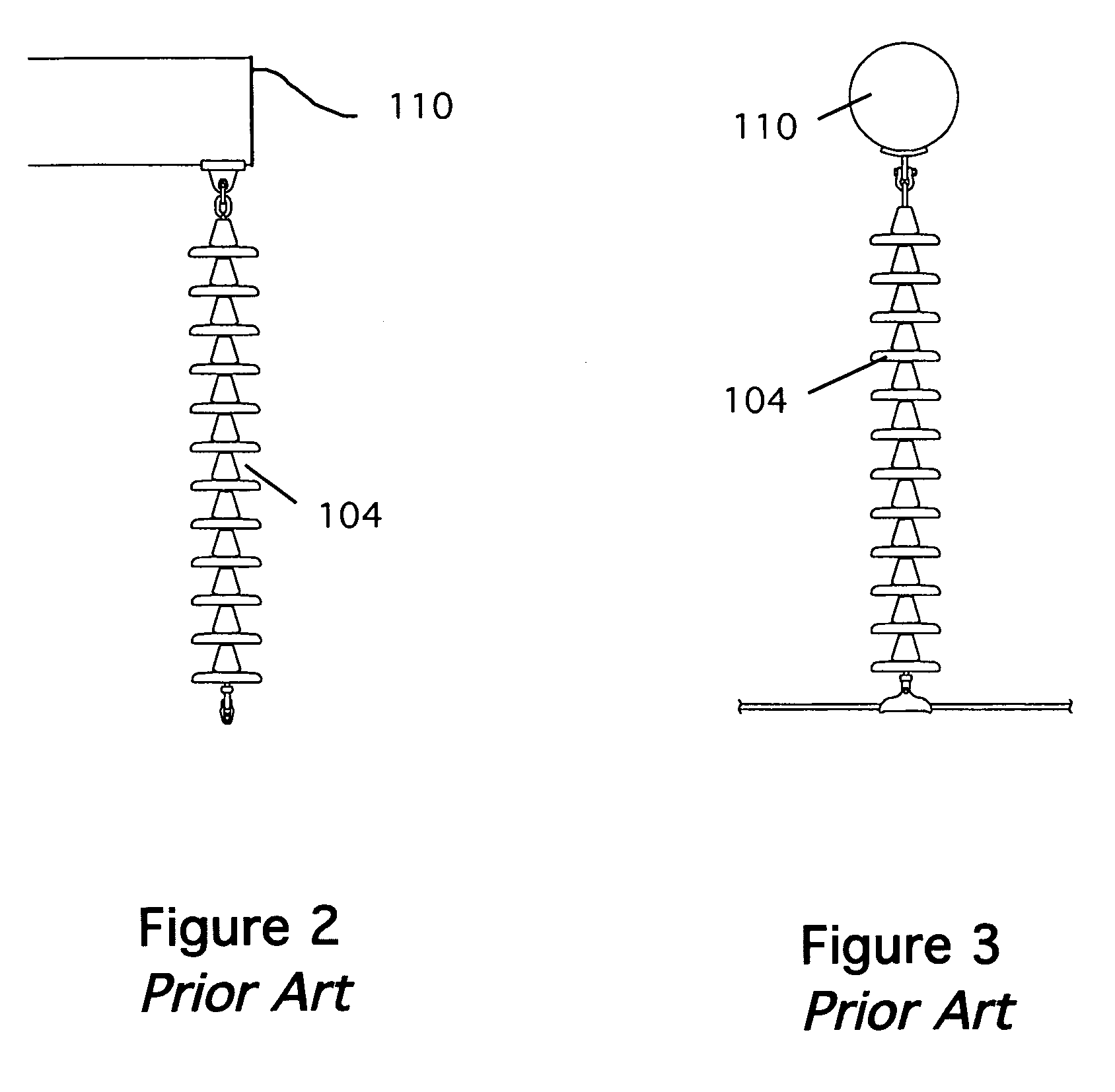 Transmission tower devices for reducing longitudinal shock loads