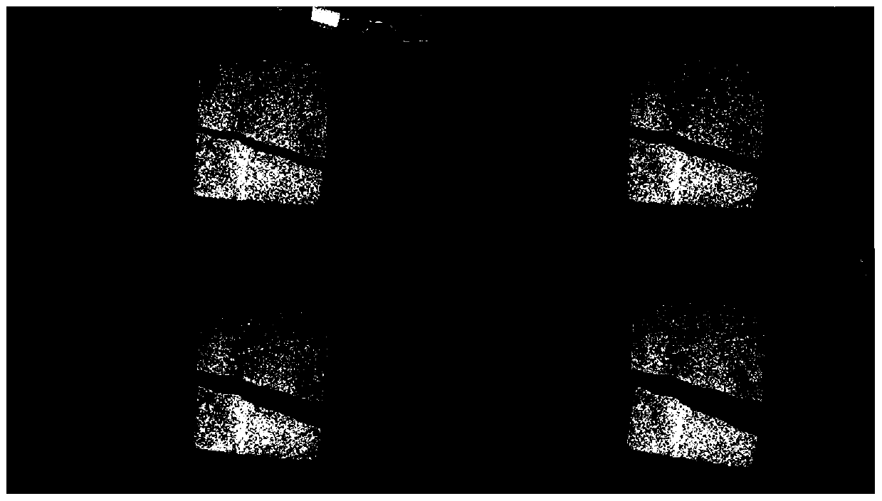 Slope image real-time acquisition device, and slope crack real-time recognition deformation monitoring method