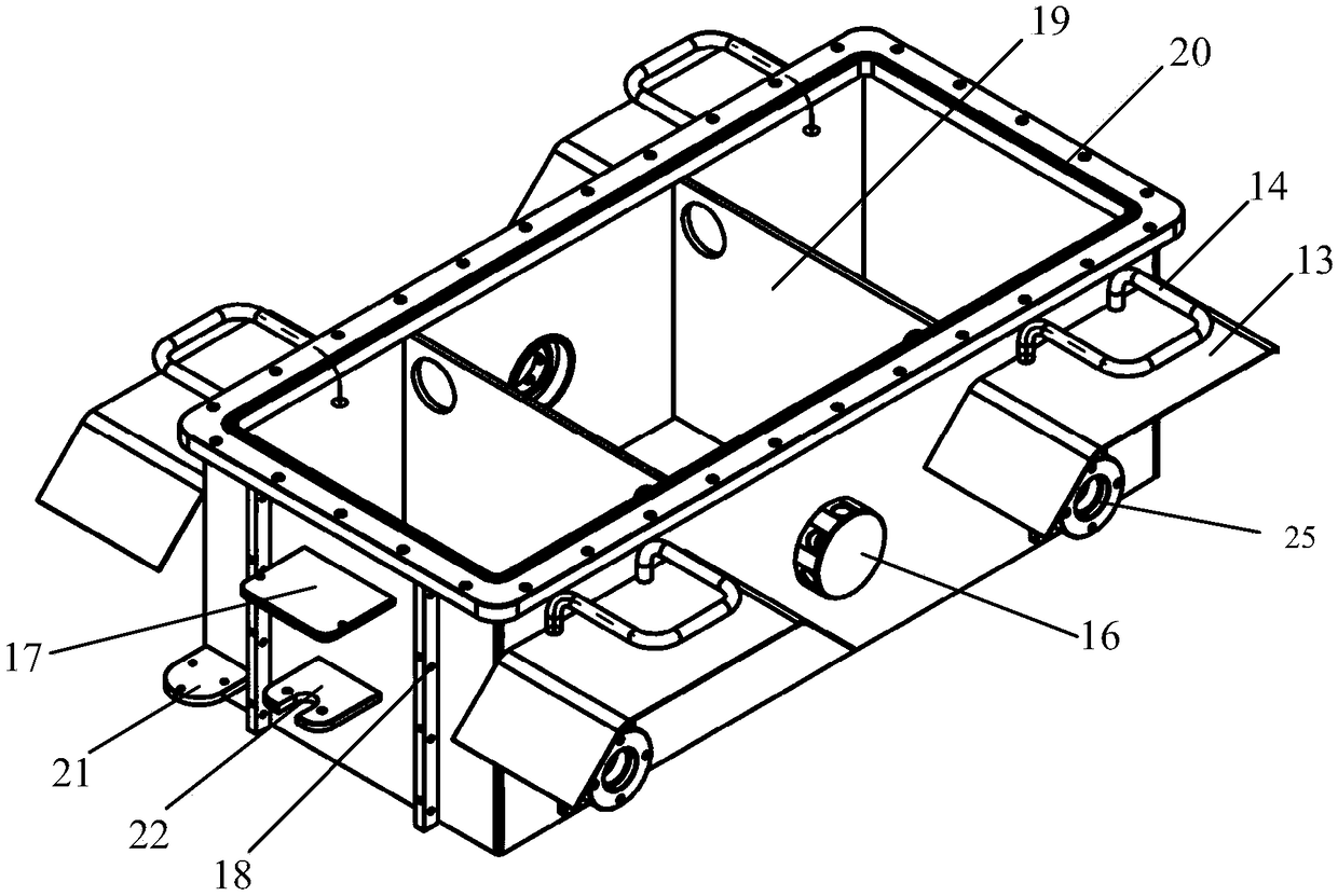 Anti-explosion type body structure