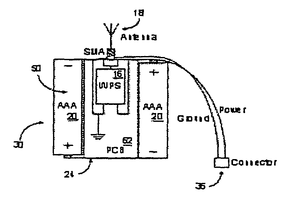 Method and apparatus for implementation of a wireless power supply