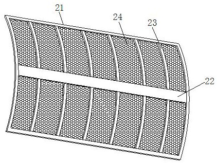 An air conditioner filter that is easy to disassemble