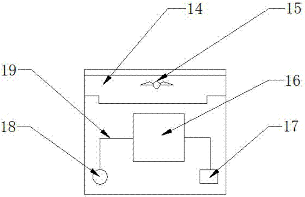 Domestic air exchanging and refreshing machine