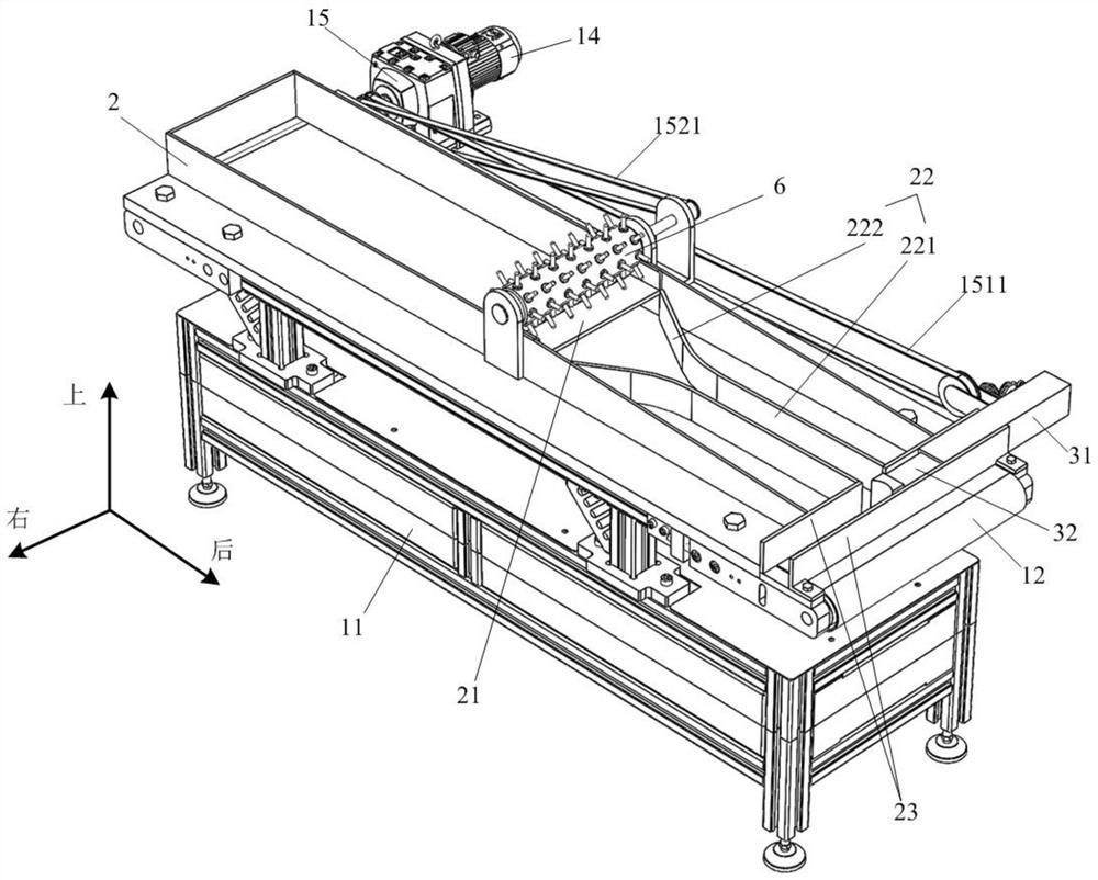 Automatic ranking device for bearing production line