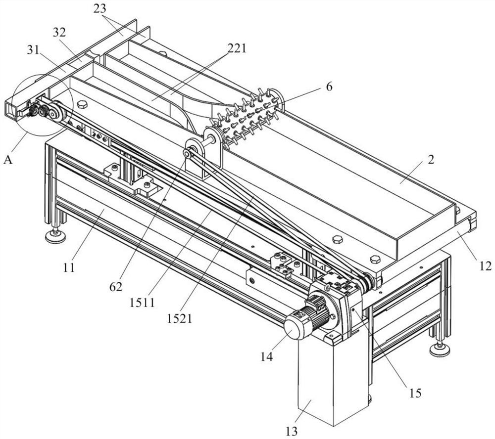 Automatic ranking device for bearing production line