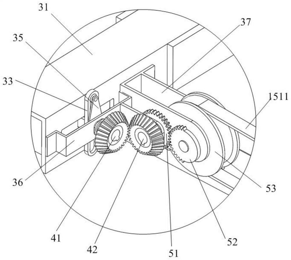 Automatic ranking device for bearing production line