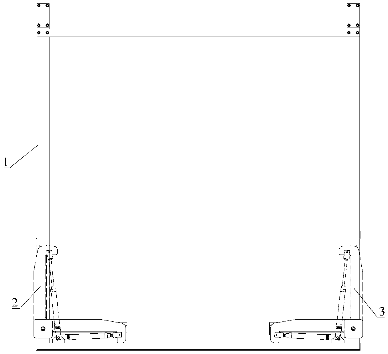 Movable comb-tooth type lifting frame and three-dimensional garage with lifting frame