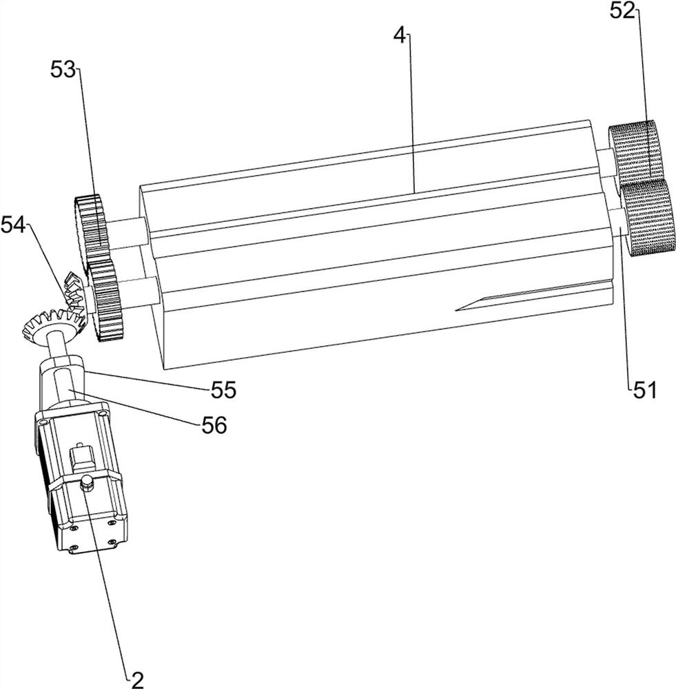 A device for removing green skin of Luohan bamboo for civilian use