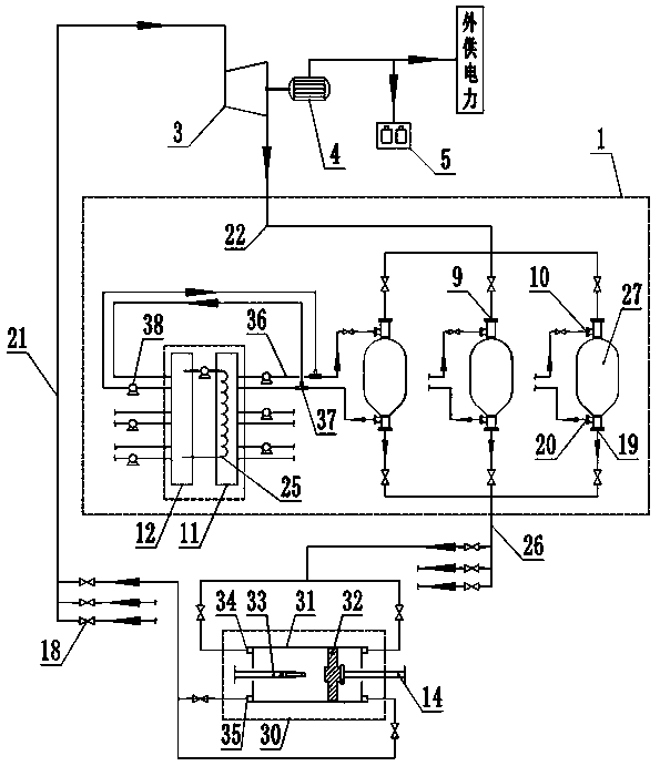 Piston hydrogen energy working system