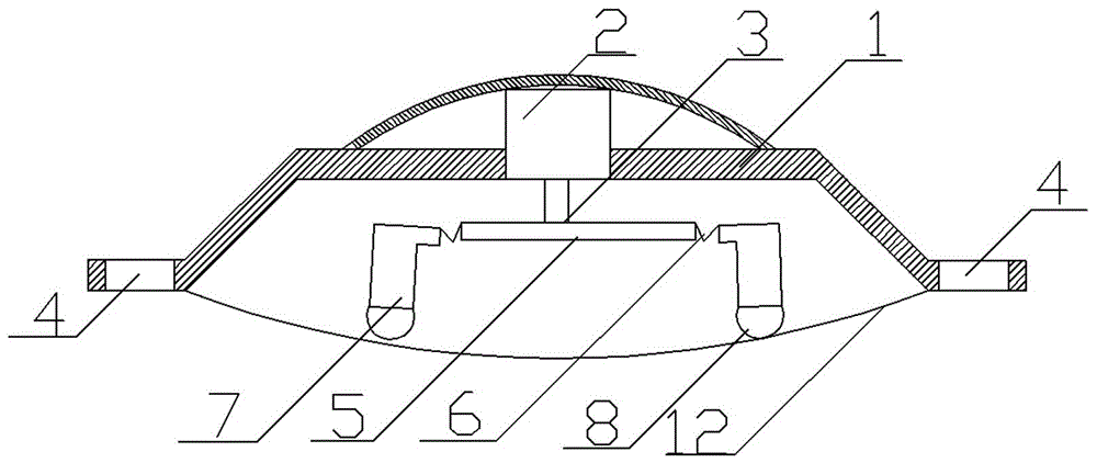 Abdominal massage device