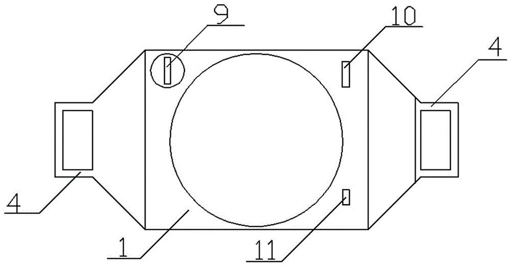 Abdominal massage device