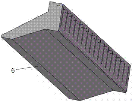 Laser composite manufacturing hot galvanizing air knife lip and manufacturing method thereof