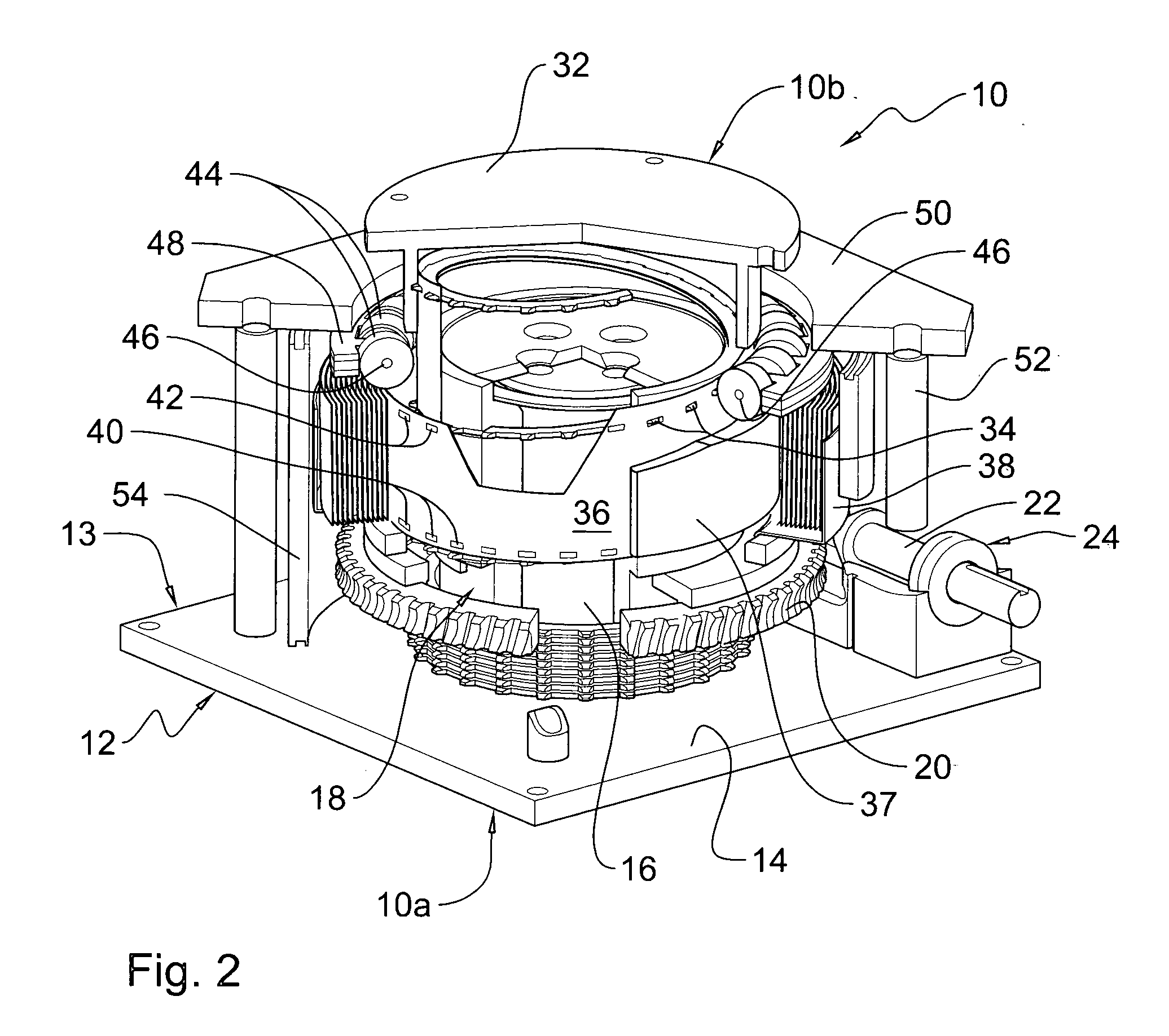 Linear actuator with releasably interlocking bands