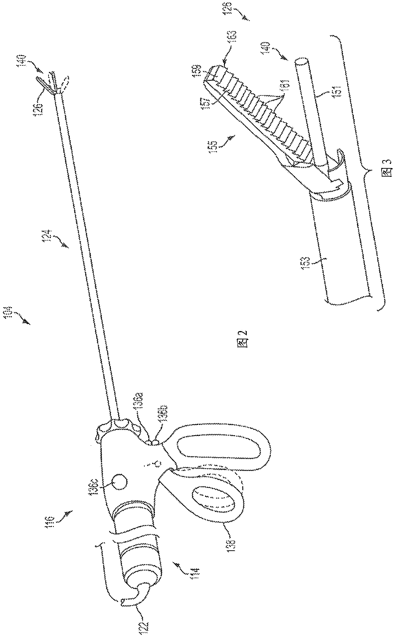 Control circuit of a surgical device with a switch and a method for determining the state of the switch