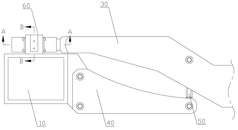 Anti-rolling decoupling mechanism of magnetic levitation vehicle walking unit