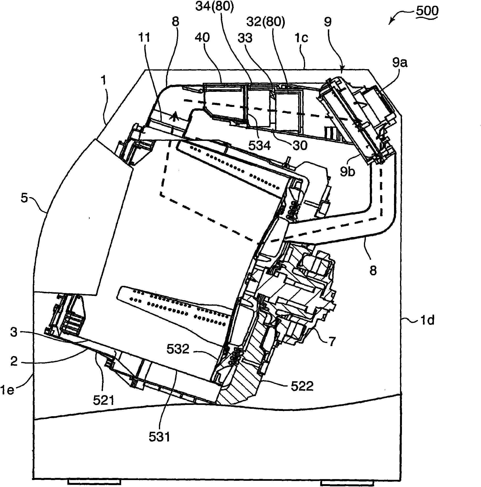 Laundry machine and washing and drying machine