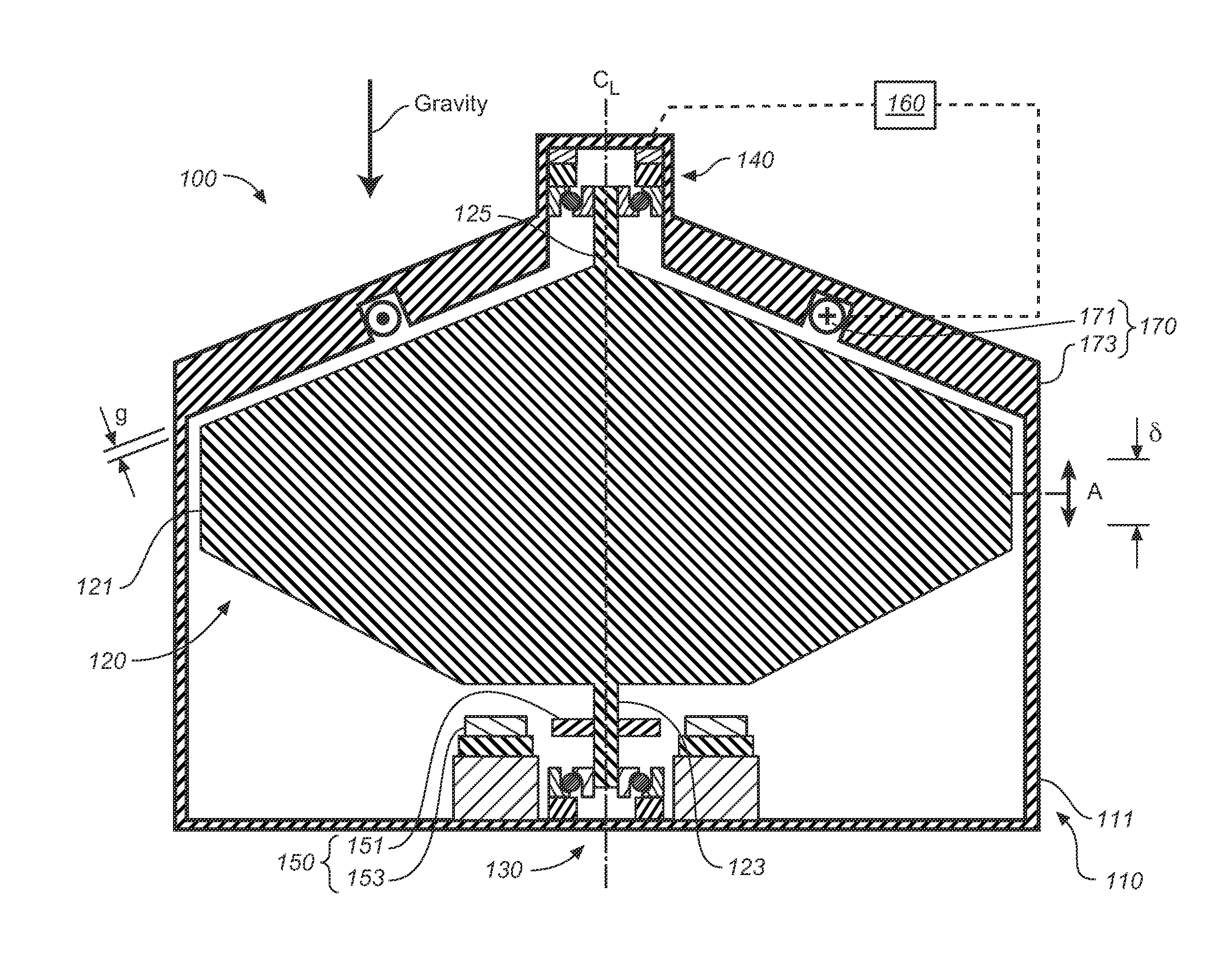 Apparatus and method for magnetically unloading a rotor bearing