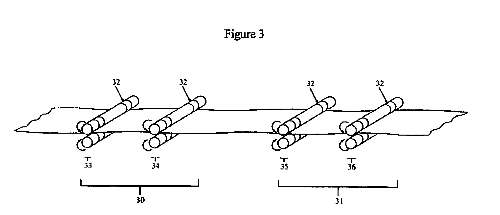 Method of producing low cost elastic web