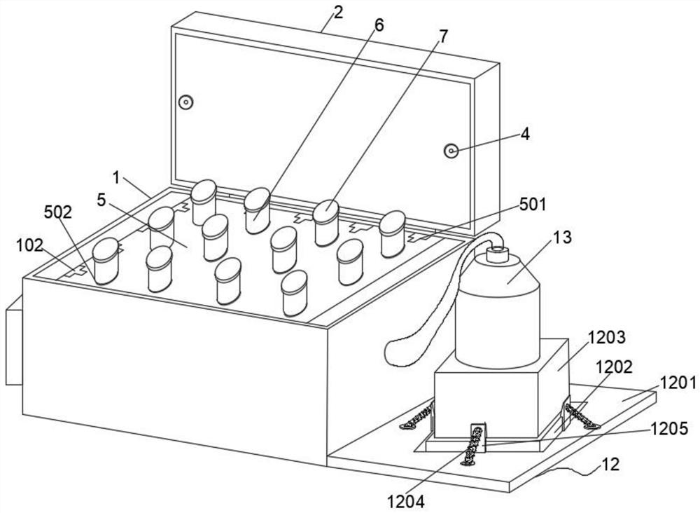 Intelligent biological sample transport case