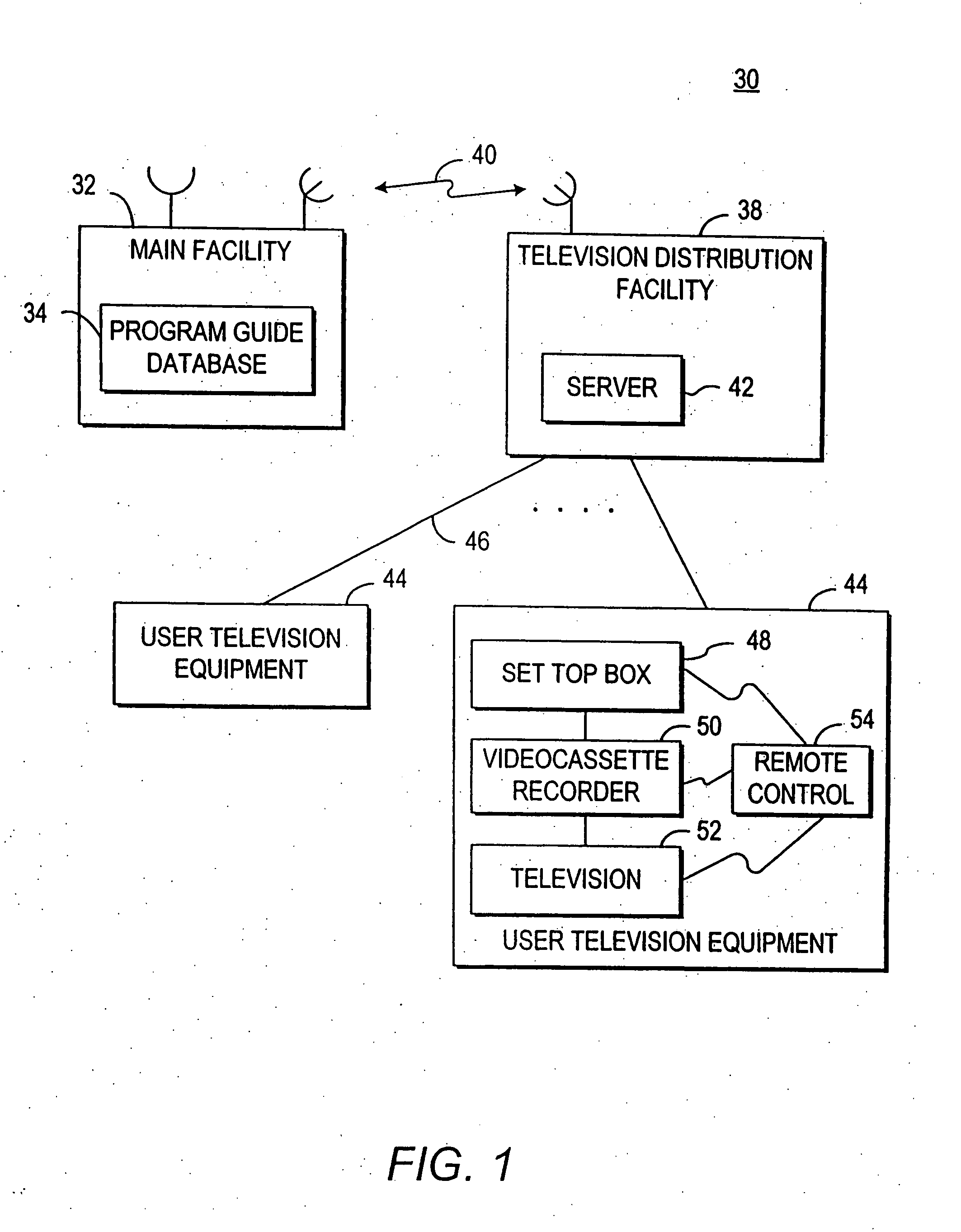 Interactive television program guide system having multiple devices within a household