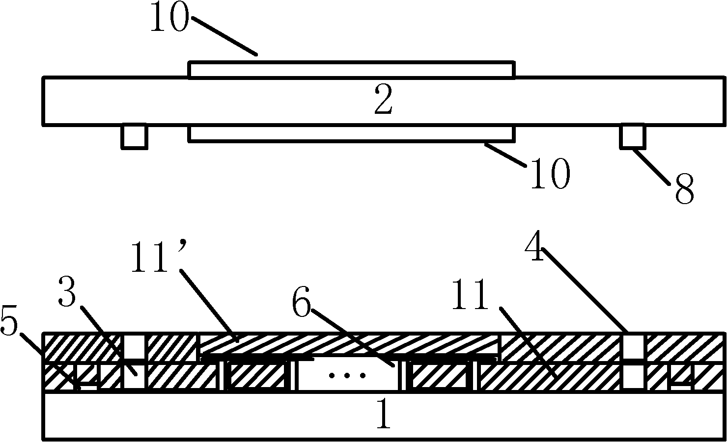 Novel non-refrigeration infrared sensor wafer-level packaging method compatible with CMOS (Complementary Metal Oxide Semiconductor)-MEMS (Micro-Electro-Mechanical System)