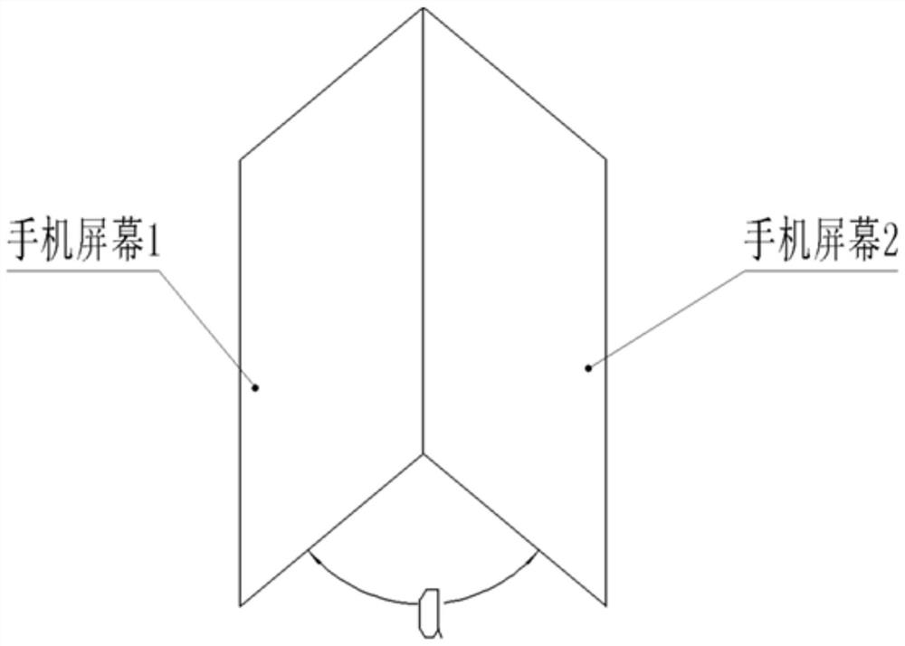 Folding screen device control method and device