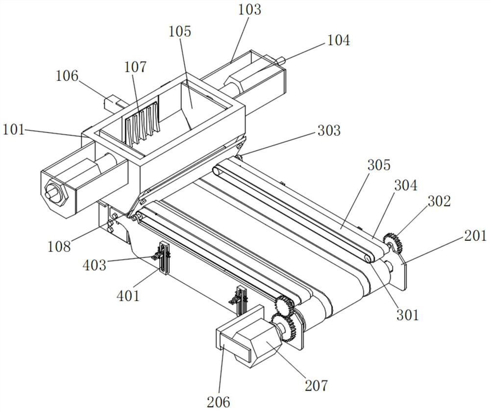 Cash depositing and withdrawing mechanism of financial self-service equipment