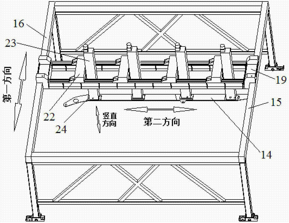 Sucker hoisting device and plate welding conveying system