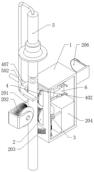 Handheld electric welding gun with automatic welding rod supply structure