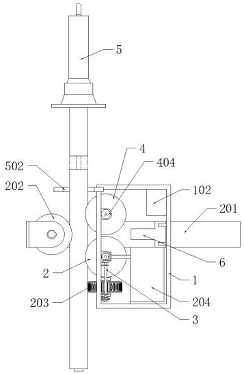 Handheld electric welding gun with automatic welding rod supply structure