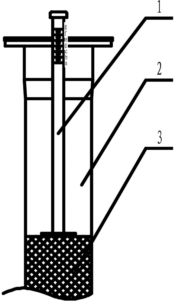 Device for measuring pouring amount of motor propellant