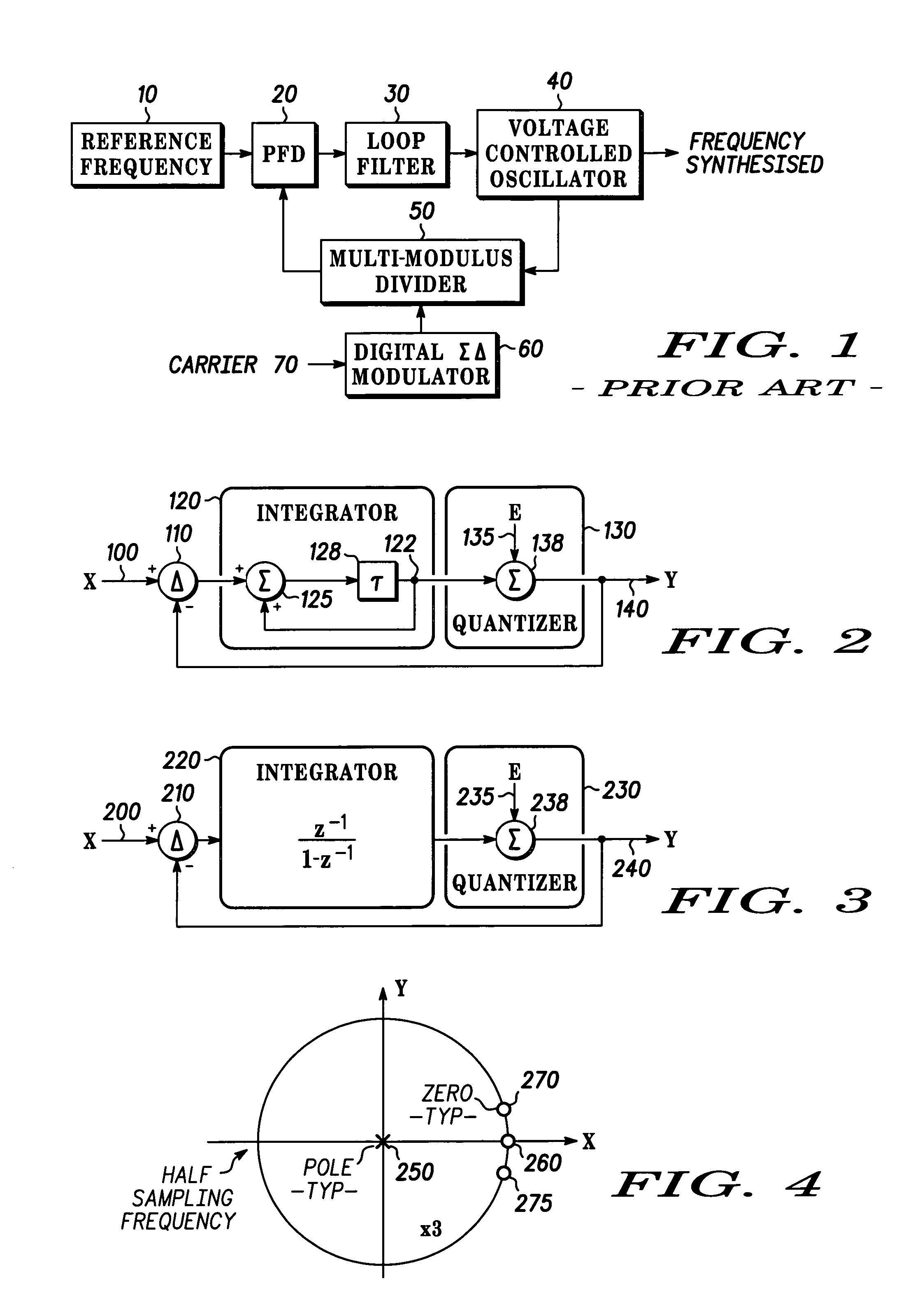 Arrangement, phase locked loop and method for noise shaping in a phase-locked loop