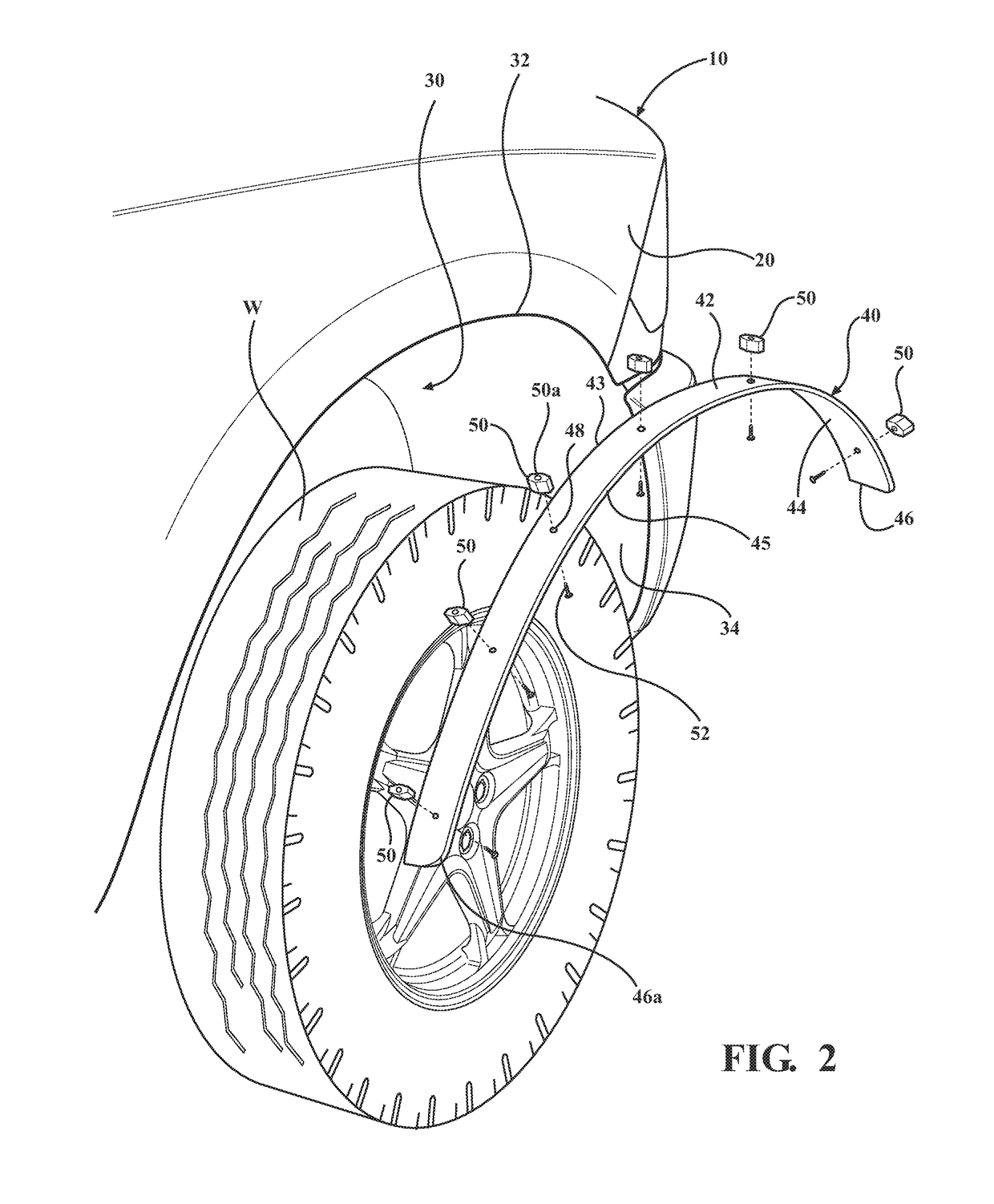 Wheel Well Fender Edge Guard